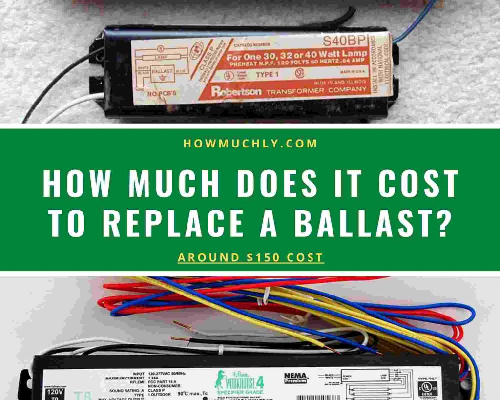 how much does it cost to replace a ballast