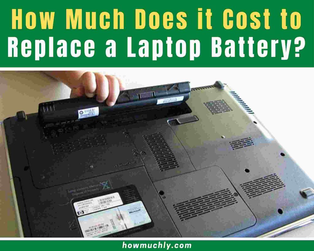 how much does it cost to replace a laptop battery
