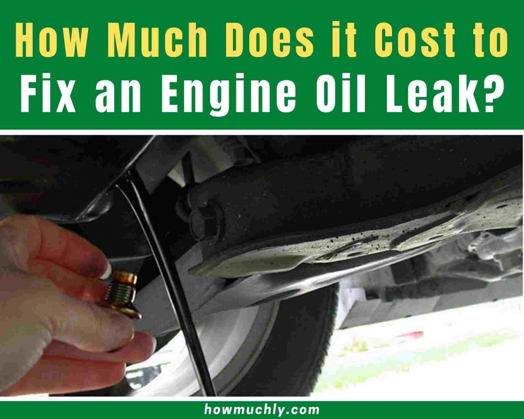 how much does it cost to fix an oil leak